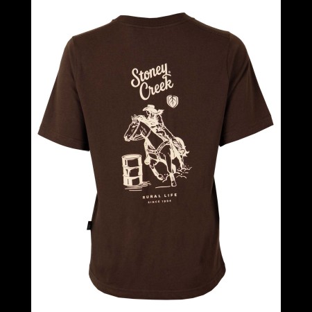 Stoney Creek - Womens Rural Life Barrel Racing Tee